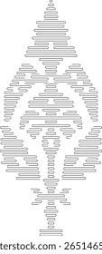 A beautifully crafted traditional Jamdani motif inspired by the rich heritage of Bangladeshi weaving art. This vector design showcases intricate floral and geometric patterns typically seen in Jamdani