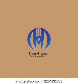 Logotipos abstractos de marcas grandes de diseño atractivo