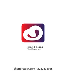 Beautigend entworfene abstrakte Logos großer Marken