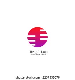 Logotipos abstractos de marcas grandes de diseño atractivo