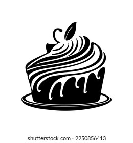 Beautifully designed Cake Logo. Good for prints and t-shirts.