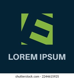 Logotipo De Concepto Con Un Diseño Hermoso De Letra E Random 