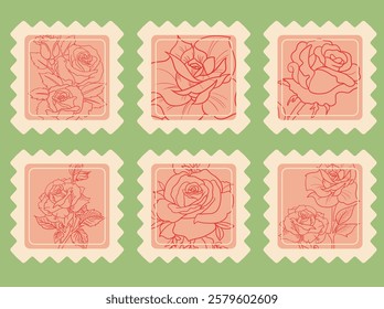 Beautifully designed postage stamp featuring intricate details and a vintage aesthetic. Ideal for collectors, philatelists, and postal-themed artwork lovers.