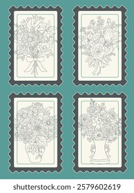 Beautifully designed postage stamp featuring intricate details and a vintage aesthetic. Ideal for collectors, philatelists, and postal-themed artwork lovers.