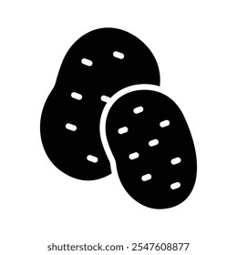 Beautifully designed potato vector, ready to use vector