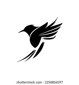 Beautifully designed Soaring Bird Logo. Good for typography.