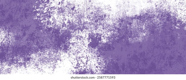 A Beautifully Detailed and Smudged Purple and White Pattern with a Soft Grunge Effect
