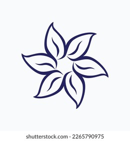 Beautifully Illustrated Concept
Of Leaves Flower 