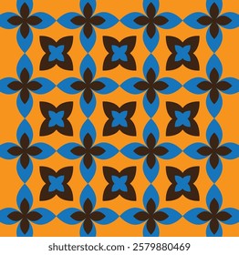 A beautifully intricate Moroccan pattern featuring traditional geometric and floral motifs