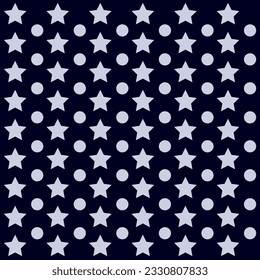 Beautifully professional white dots and stars background on a dark background
