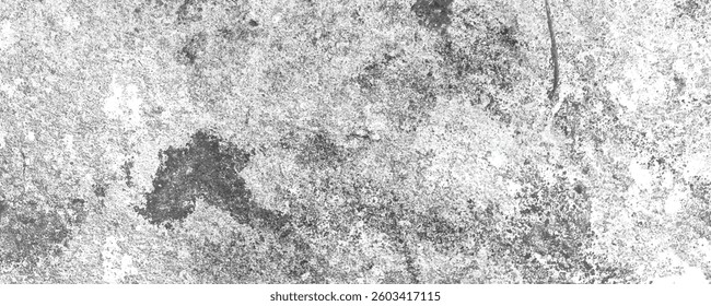 A Beautifully Rugged and Grunge Texture on a Naturally Distressed Cement Surface

