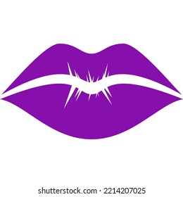 el dibujo 2d de belleza en vector
