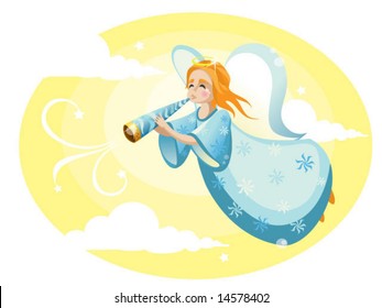 beauty angel.vector decoration