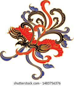 beauty batik bird multi colour