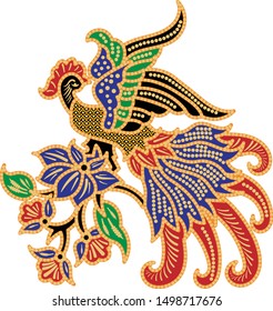 beauty batik bird multi colour