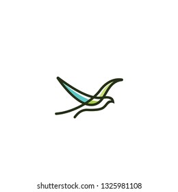 Beauty of Bird Silhouettes - Vector