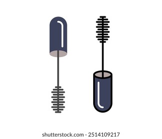 Beauty, Body Care and Cosmetics. Vector Linear Flat Icons and Design Elements