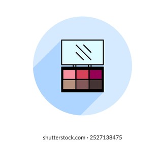 Belleza, Cuidado Corporal y Cosméticos. Iconos y Elementos de diseño planos lineales de Vector