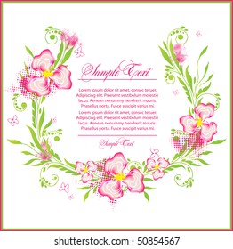 beauty branch with flower