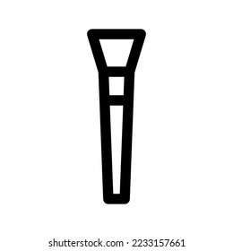 Beauty Brush Icon Vector Symbol Design Illustration