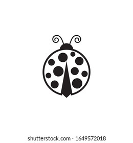 Beauty bug vector illustration icon design template