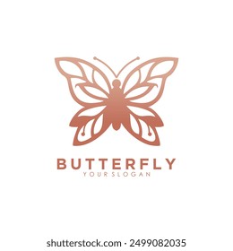 beauty butterfly design with creative concept