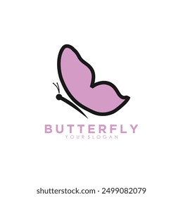 beauty butterfly design with creative concept