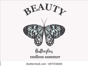 beauty butterfly for fashion graphics, t shirt prints, posters etc
stationery,mug,t shirt,phone case  fashion style trend spring summer print 