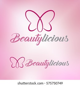 beauty butterfly logo