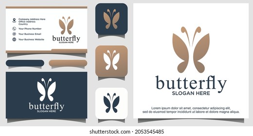 beauty Butterfly logo design inspiration