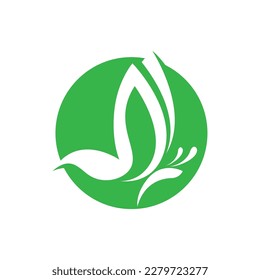 Beauty butterfly logo images illustration design