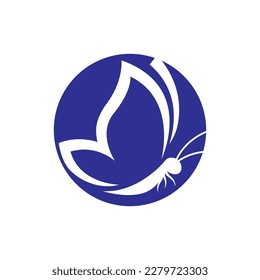 Beauty butterfly logo images illustration design