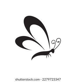 Beauty butterfly logo images illustration design