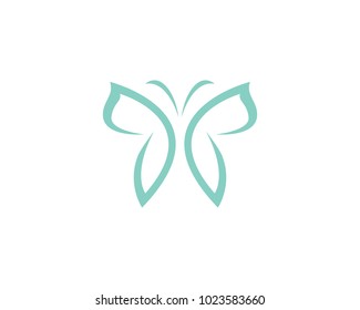 Beauty Butterfly Logo Template Vector icon design