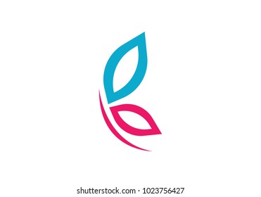 Beauty Butterfly Logo Template Vector icon design