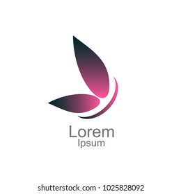 Beauty Butterfly Logo Template Vector icon design