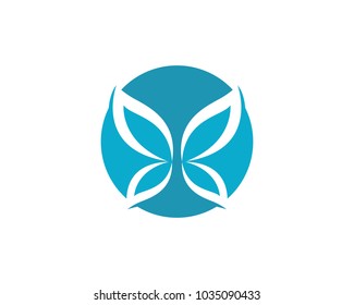 Beauty Butterfly Logo Template Vector icon design