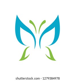 Beauty Butterfly Logo Template Vector icon design - Vector