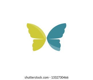 Beauty Butterfly Logo Template Vector icon design