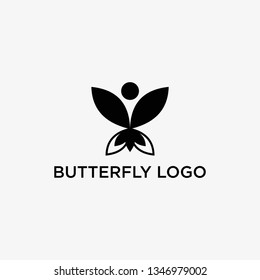 Beauty Butterfly Logo Template Vector icon design - Vector