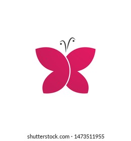 Beauty Butterfly Logo Template Vector icon design