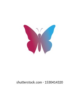 Beauty Butterfly Logo Template Vector icon design

