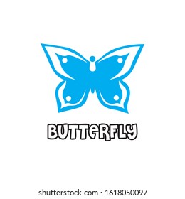 Beauty Butterfly Logo Template Vector icon design