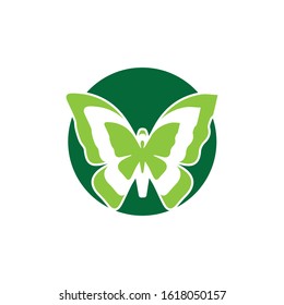Beauty Butterfly Logo Template Vector icon design