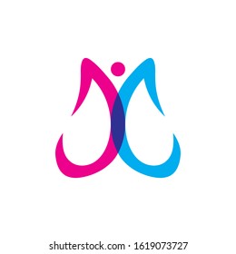 Beauty Butterfly Logo Template Vector icon design
