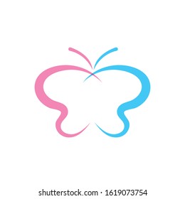 Beauty Butterfly Logo Template Vector icon design