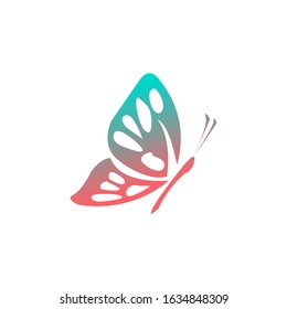 Beauty Butterfly Logo Template Vector icon design