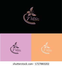 Beauty Butterfly Logo Template Vector icon design