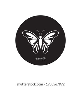 Beauty Butterfly Logo Template Vector icon design