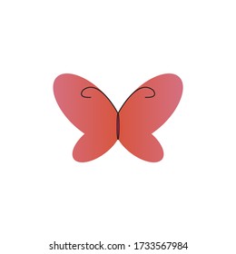 Beauty Butterfly Logo Template Vector icon design